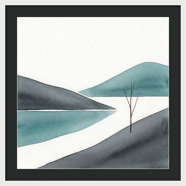 Tranquil Minimalist Landscape