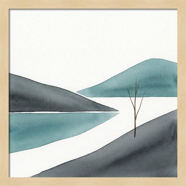 Tranquil Minimalist Landscape
