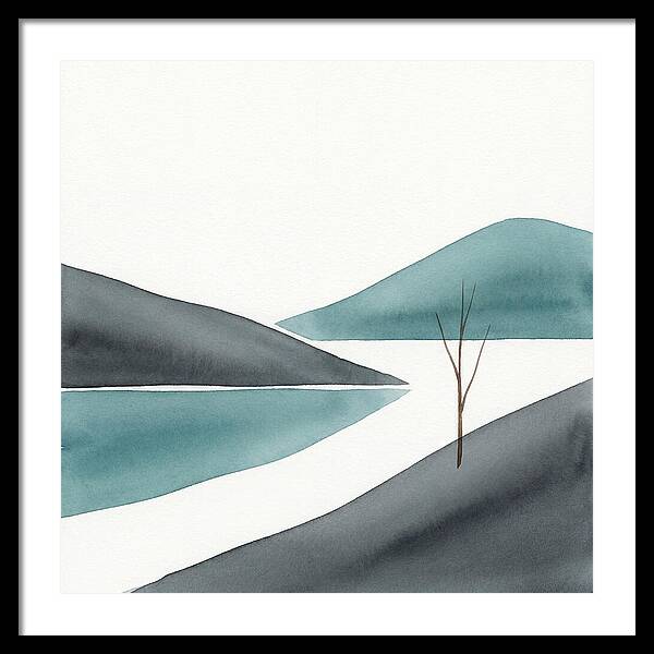 Tranquil Minimalist Landscape