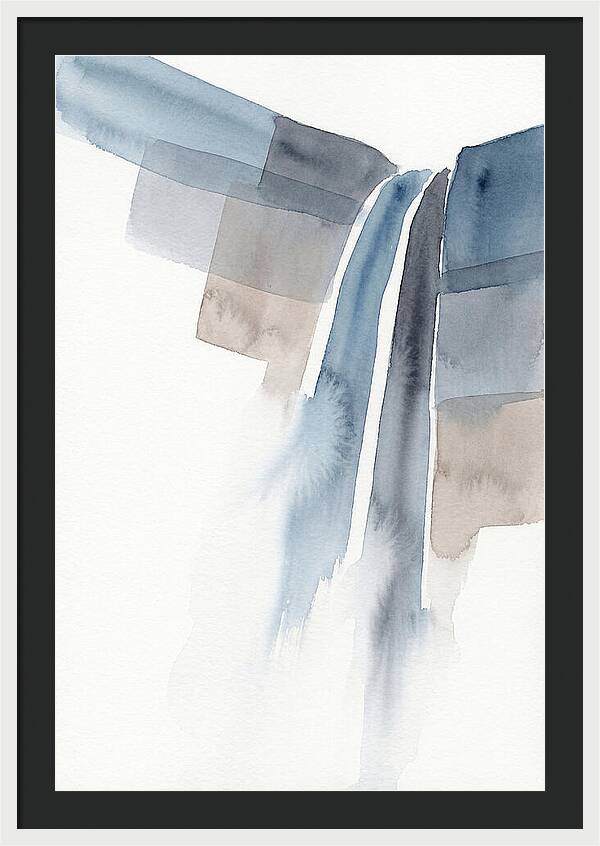 Tranquil Misty Falls