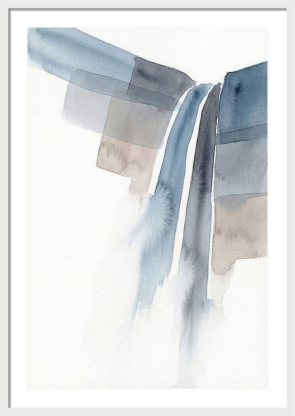 Tranquil Misty Falls