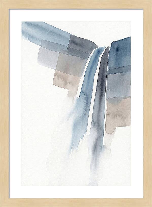 Tranquil Misty Falls