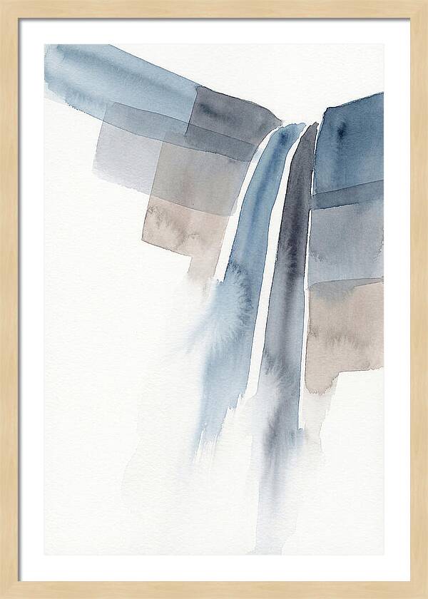 Tranquil Misty Falls
