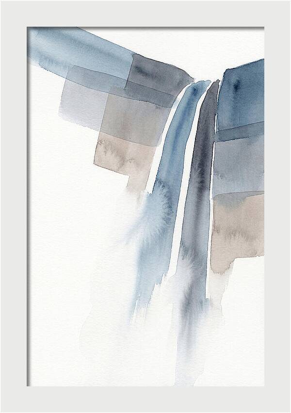 Tranquil Misty Falls