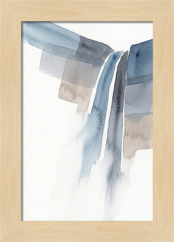 Tranquil Misty Falls