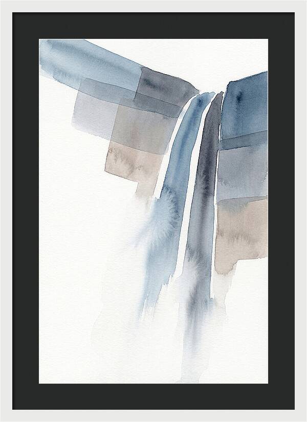 Tranquil Misty Falls