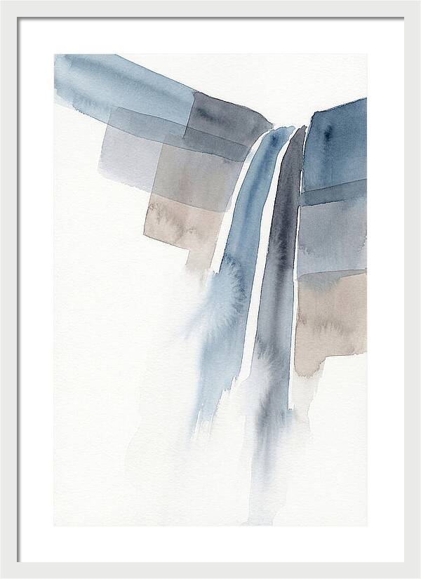 Tranquil Misty Falls
