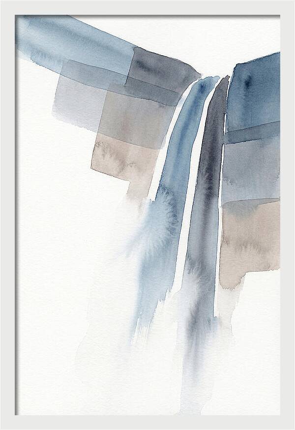 Tranquil Misty Falls