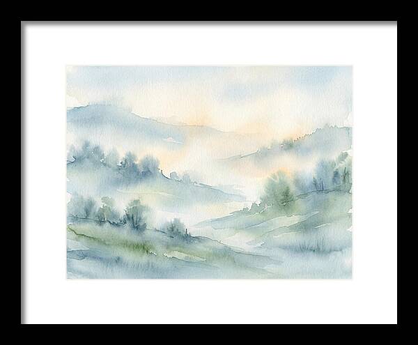Tranquil Misty Landscape