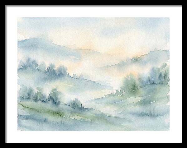 Tranquil Misty Landscape