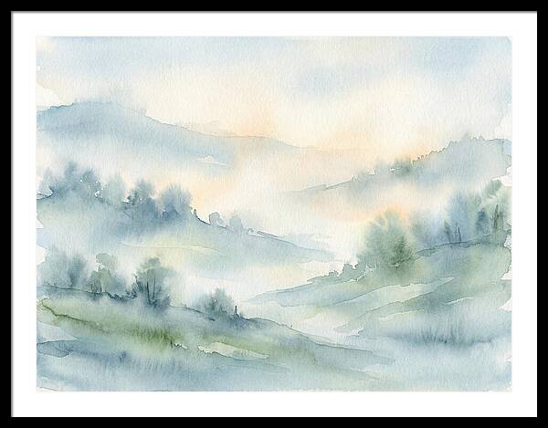Tranquil Misty Landscape