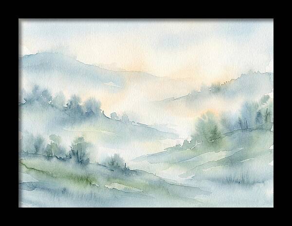 Tranquil Misty Landscape