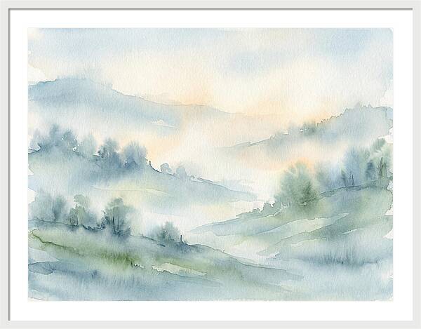 Tranquil Misty Landscape