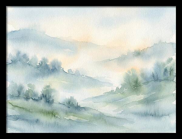 Tranquil Misty Landscape