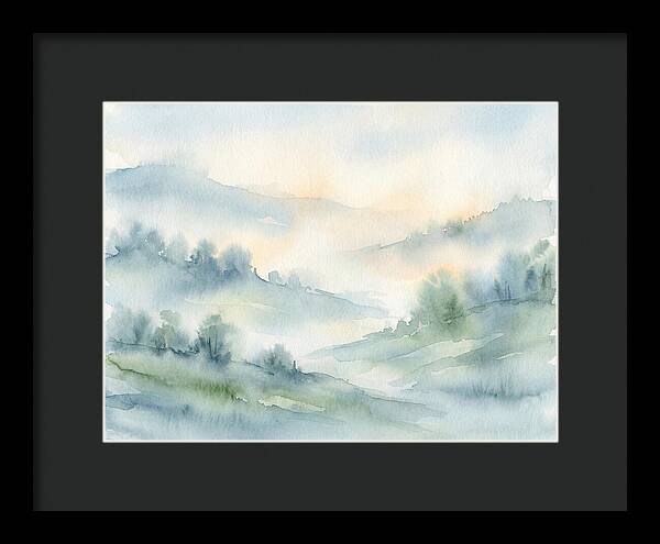 Tranquil Misty Landscape