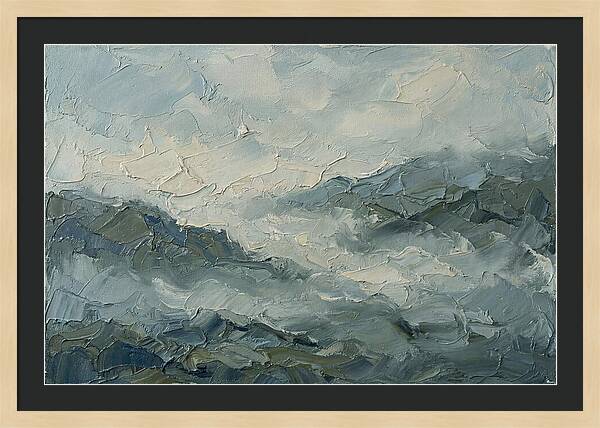 Tranquil Misty Valley