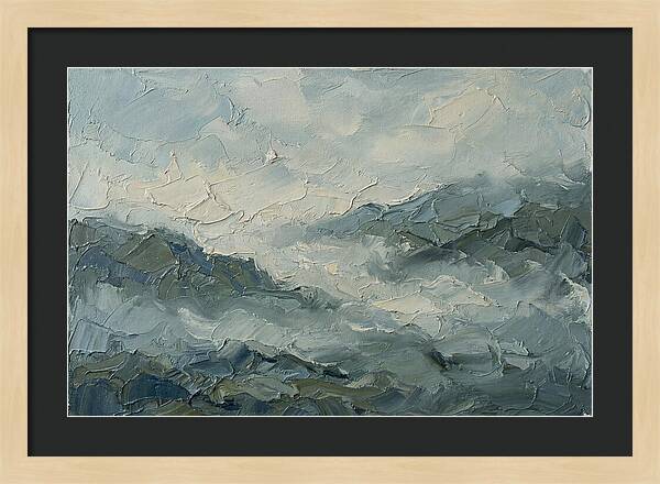 Tranquil Misty Valley
