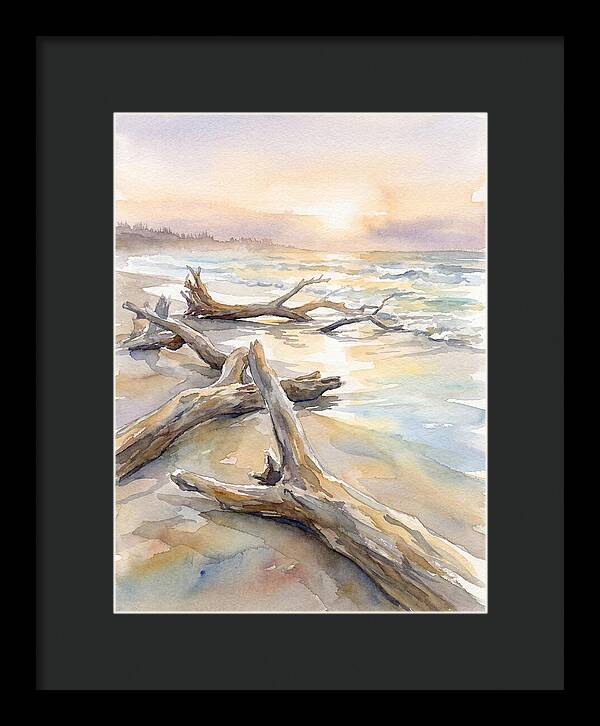 Tranquil Moments At Driftwood Beach