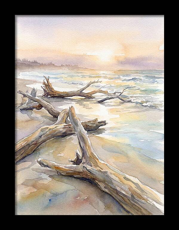 Tranquil Moments At Driftwood Beach