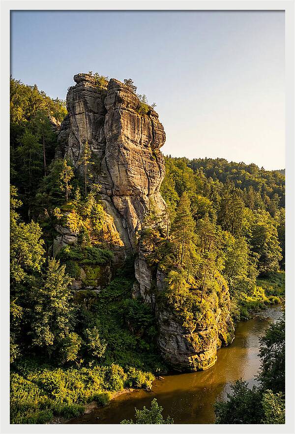 Tranquil Moments At Hawksbill Crag