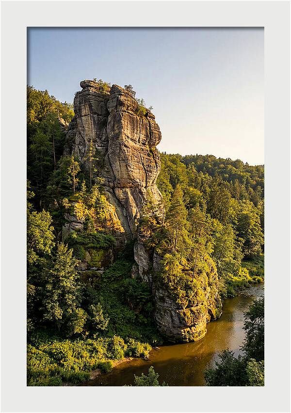 Tranquil Moments At Hawksbill Crag