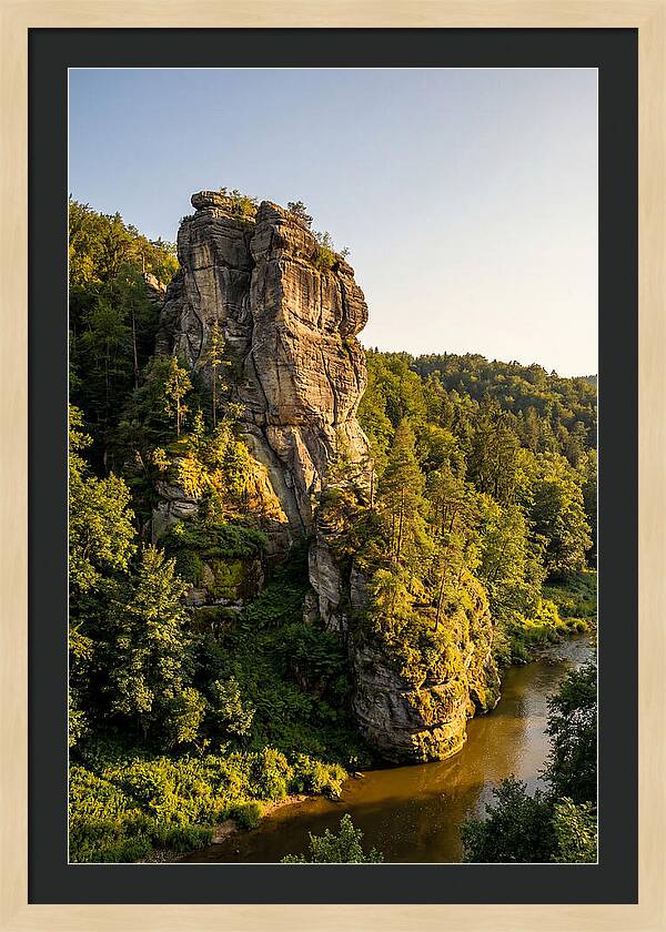 Tranquil Moments At Hawksbill Crag