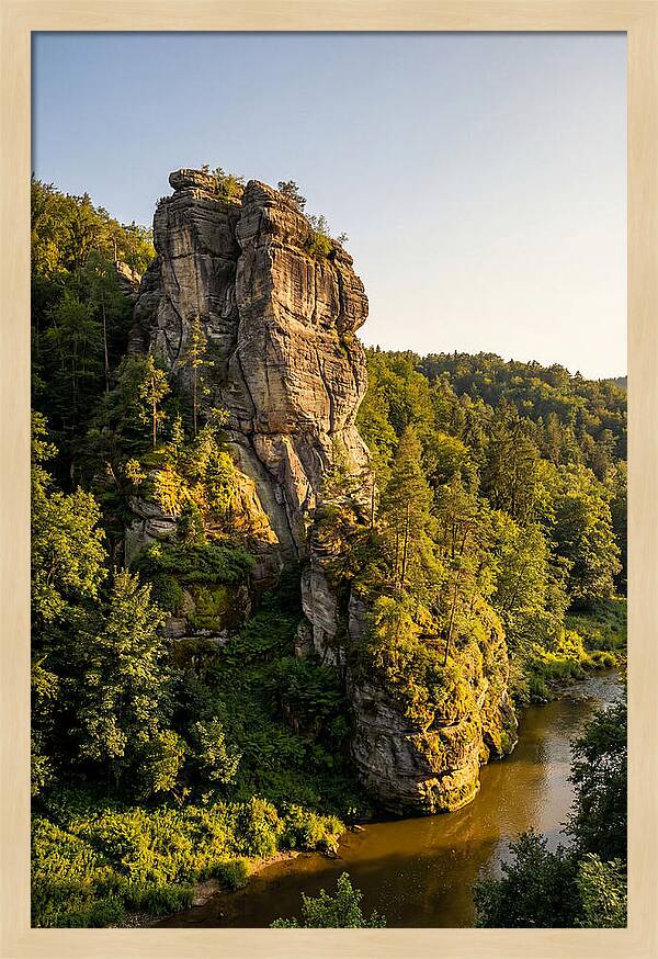 Tranquil Moments At Hawksbill Crag
