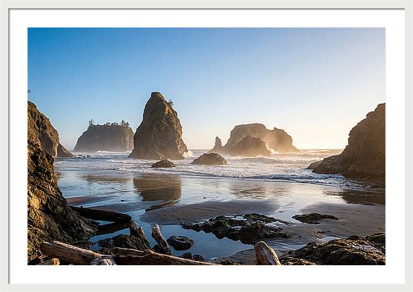 Tranquil Moments At Ruby Beach