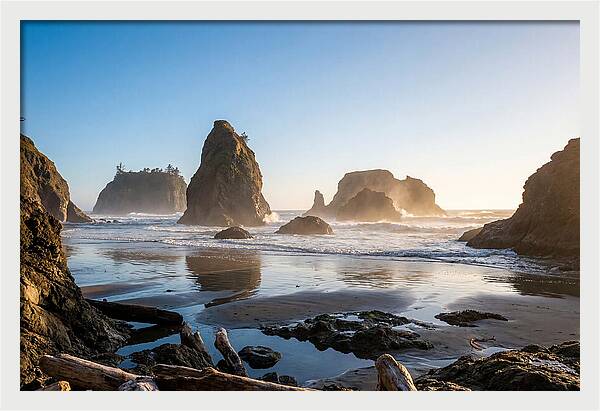 Tranquil Moments At Ruby Beach