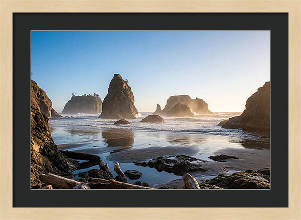 Tranquil Moments At Ruby Beach