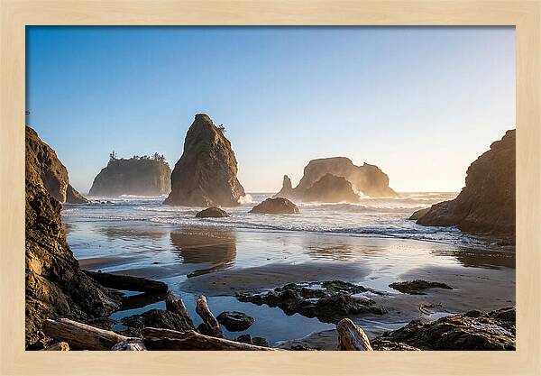 Tranquil Moments At Ruby Beach
