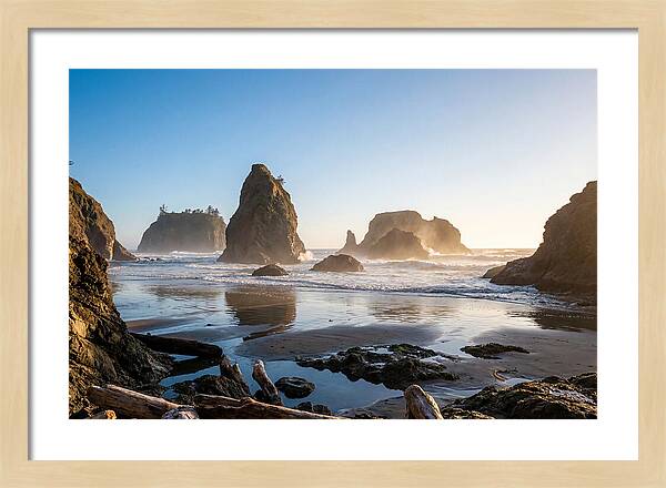Tranquil Moments At Ruby Beach