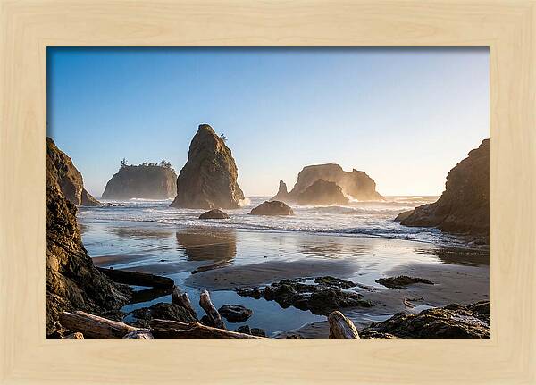 Tranquil Moments At Ruby Beach