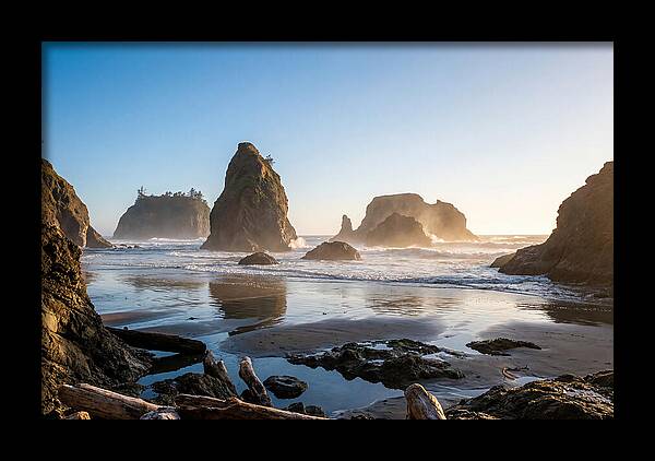 Tranquil Moments At Ruby Beach