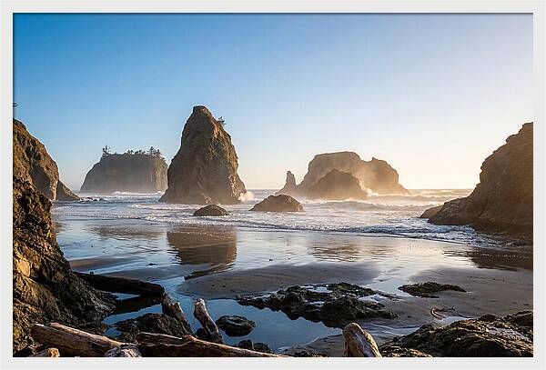 Tranquil Moments At Ruby Beach