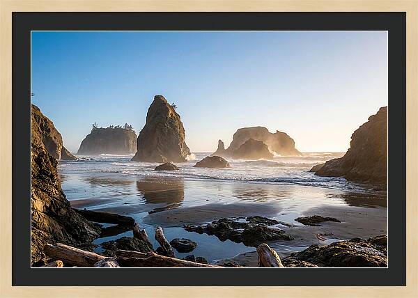 Tranquil Moments At Ruby Beach