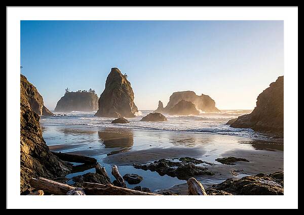 Tranquil Moments At Ruby Beach