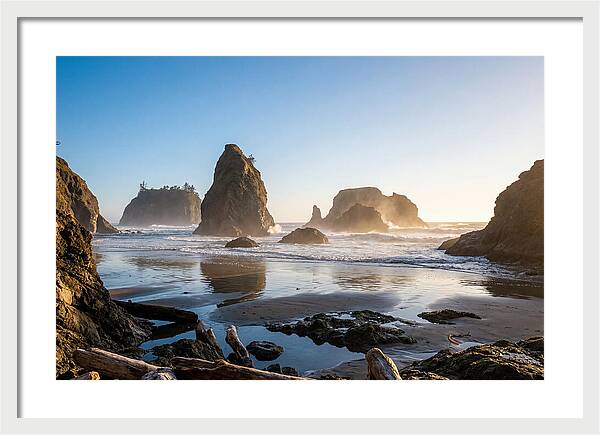 Tranquil Moments At Ruby Beach