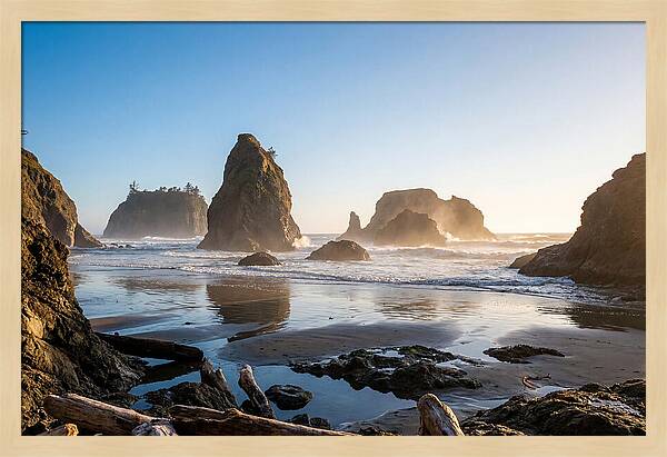Tranquil Moments At Ruby Beach