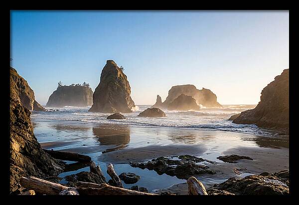 Tranquil Moments At Ruby Beach