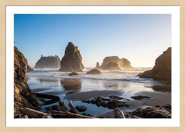 Tranquil Moments At Ruby Beach