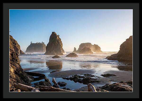 Tranquil Moments At Ruby Beach