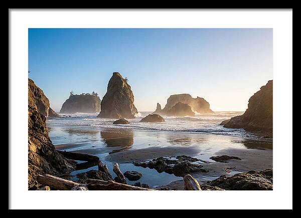 Tranquil Moments At Ruby Beach