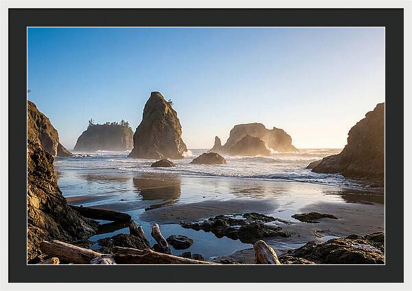 Tranquil Moments At Ruby Beach