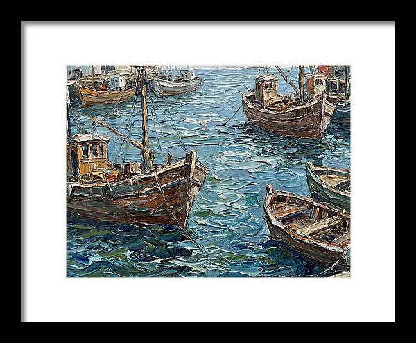 Tranquil Moments At The Harbor