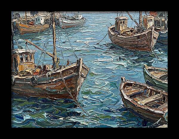 Tranquil Moments At The Harbor