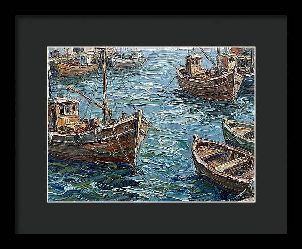 Tranquil Moments At The Harbor