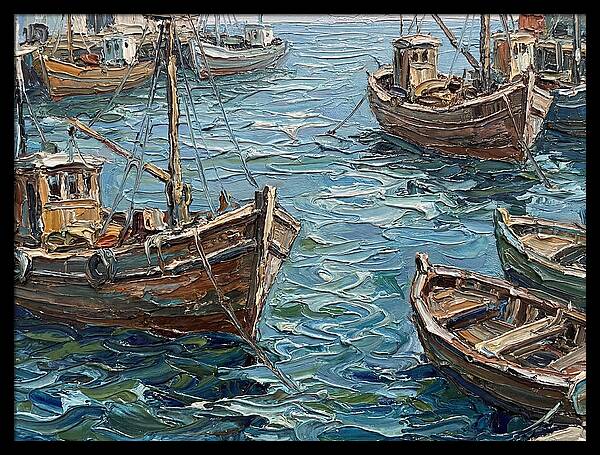 Tranquil Moments At The Harbor