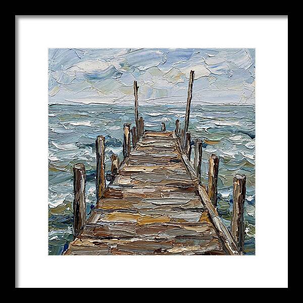 Tranquil Moments At The Pier