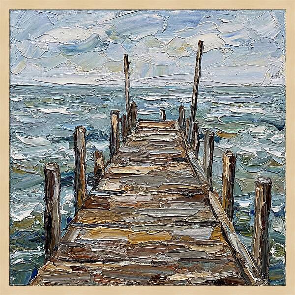 Tranquil Moments At The Pier